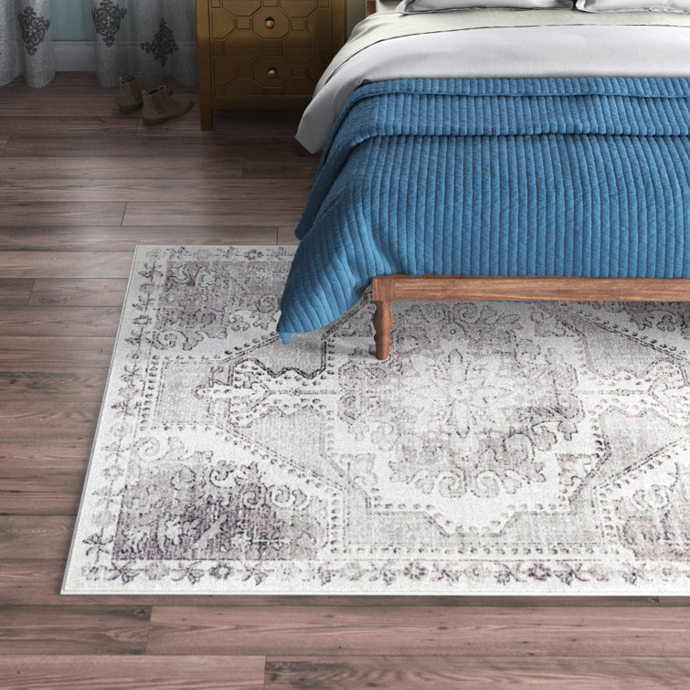 Tapis oriental gris