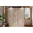 Queen Size Murphy Bed With LED, Beige