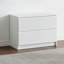 Système d'organisation mural blanc en bois