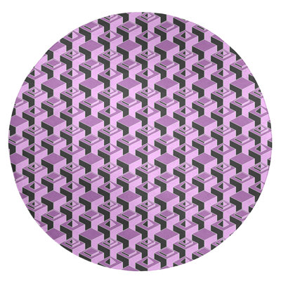 Chenille Geometric Indoor Rug