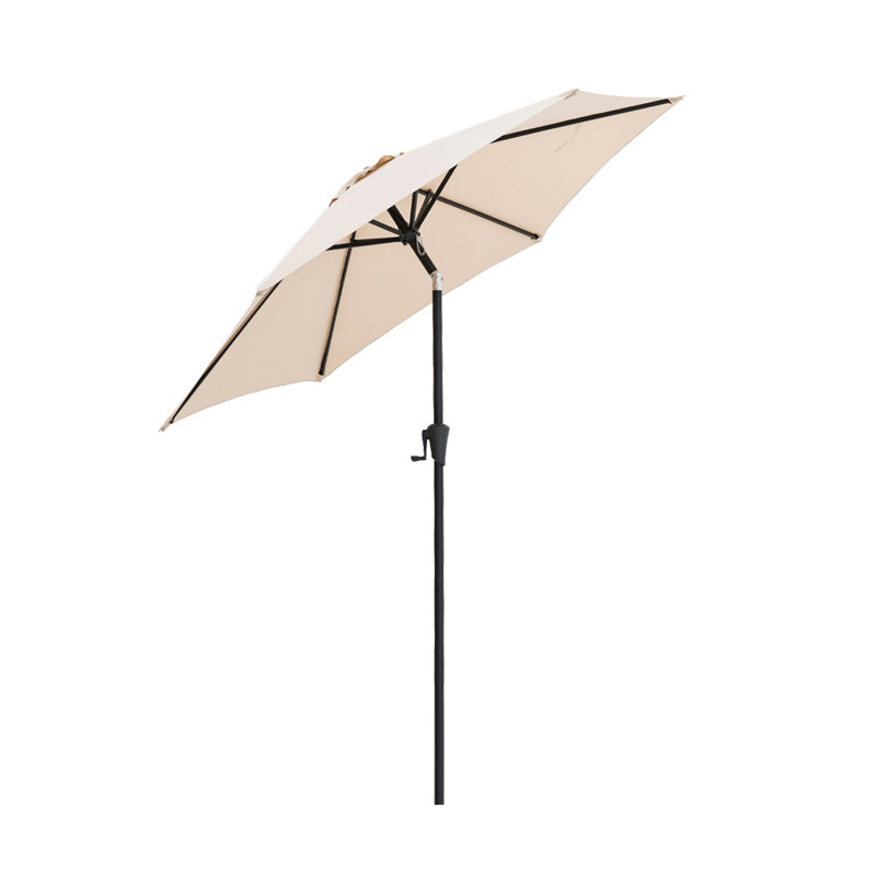 Parasol de table d'extérieur 7,5 pi Chittenden, 9 pi, Beige