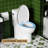 ABRUZZO One-Piece Elongated Toilet 1.28 GPF Soft Close Toilet with 17" ADA Comfort Height, Vortex Flush, Quick Release Seat, Standard 12” Rough-In, Glossy White