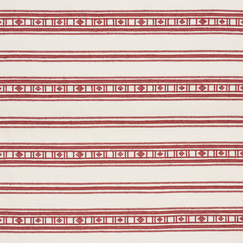 Buena Vista Fabric, Red