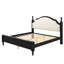Lit plateforme en bois avec tête de lit tapissier Nelon-126227823-126227822