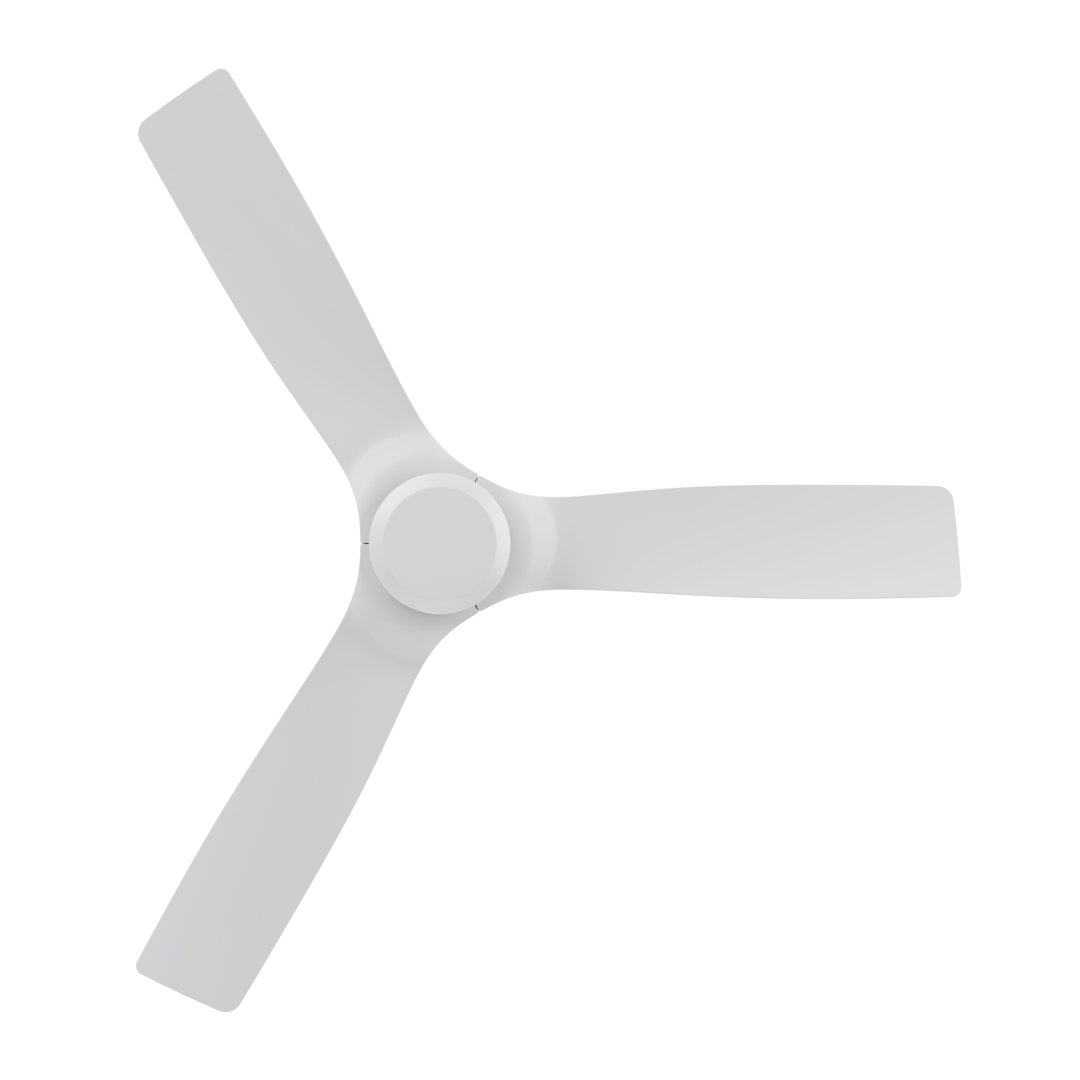 Guria 52'' flush mount ceiling fan without light Wrought Studio™