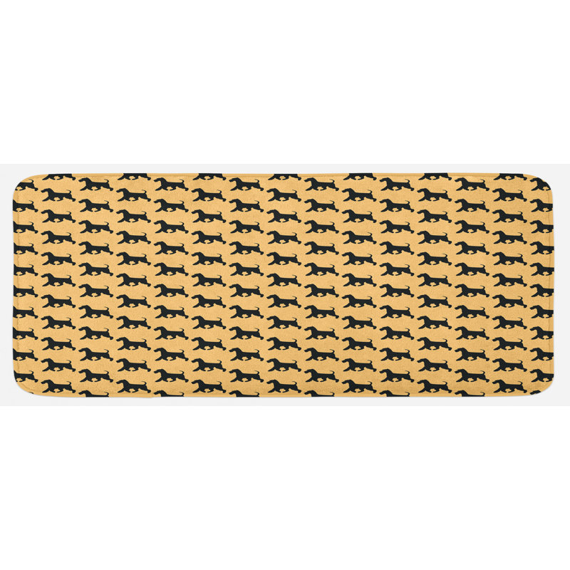Tapis de cuisine pour chien Scottie