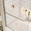 Pare-baignoire pivotant