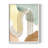 Spring Shapes I Framed Print - Solid Wood
