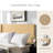 Modern Farmhouse Wood Headboard Fluted Panel Wingback Wall-Mounted Solid Wood&MDF-66450815-66450814