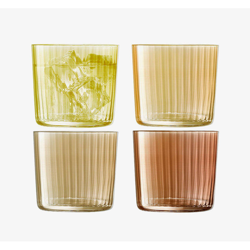 Glass Drinking Glass, 10.5 oz., Amber