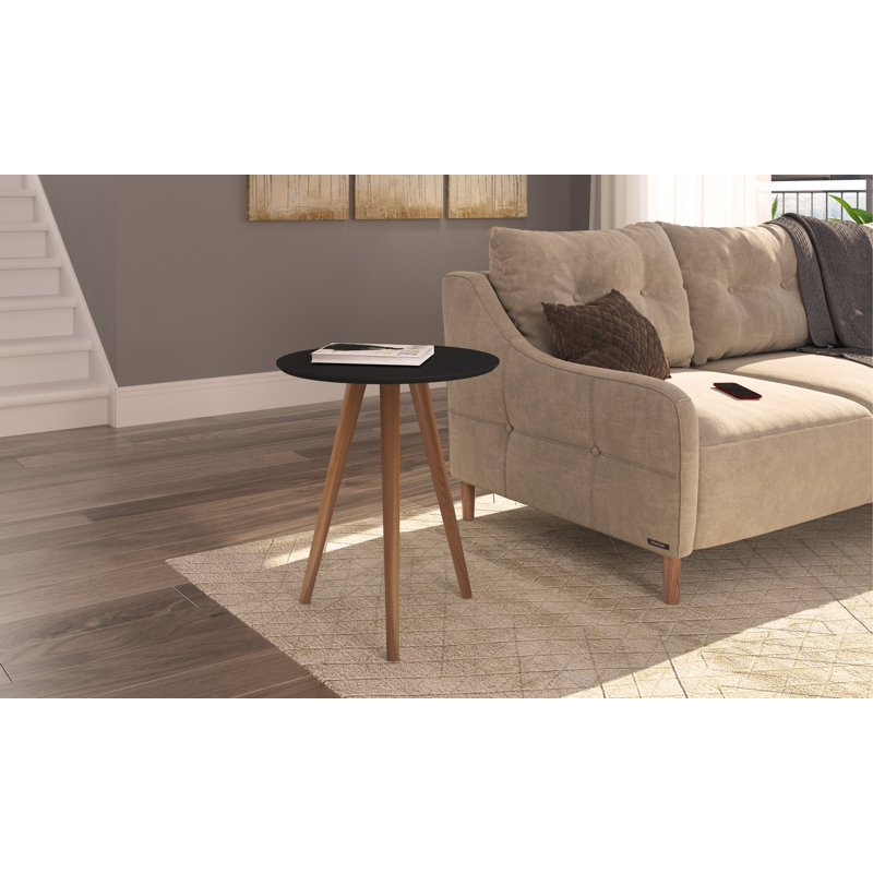 Table d'appoint Eva, Noir
