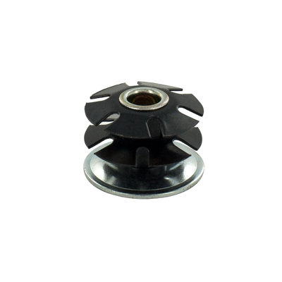 Outwater Industries Double Star Threaded Caster Insert | Heat Treated Steel | Fits 1-1/2 Inch Round 16-18 Gauge Tube | THREAD: 5/16-18 | 100 PACK