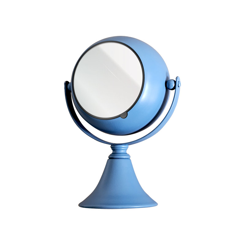 Analog Battery Tabletop Clock Blue
