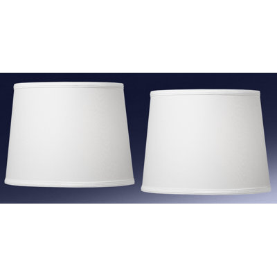 10'' H x 14'' W Plastic Drum Lamp Shade