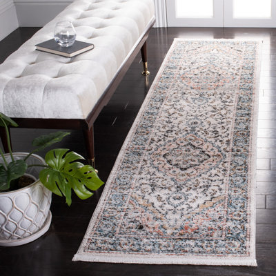 Tapis gris/bleu Raceland