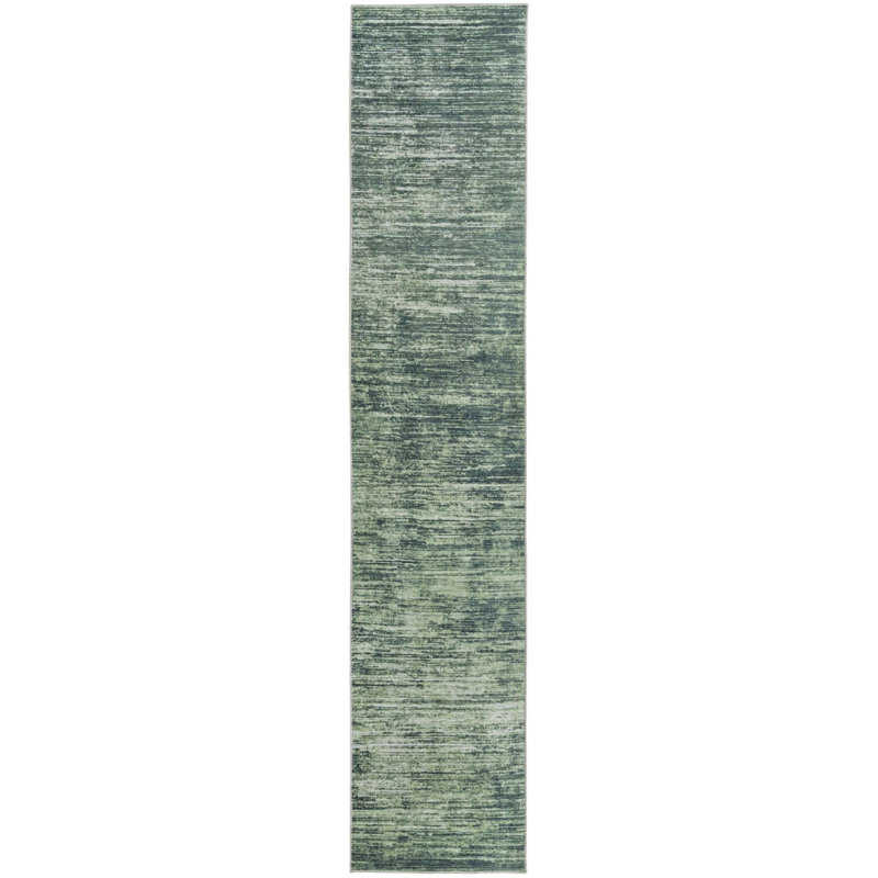 Ikhasa Chenille Abstract Indoor Rug, Runner 2'6" x 12'