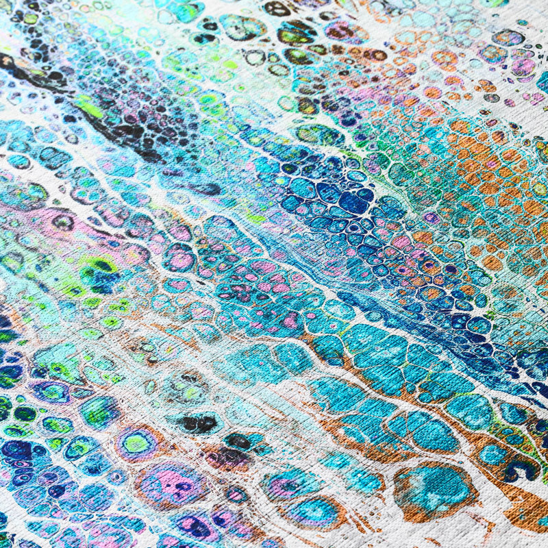 Chenille Abstract Indoor / Outdoor Rug, Rectangle 5' x 7'6"