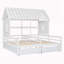Lits plateforme simple avec deux tiroirs-304304442