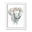 «Savannah Elephant», art encadré-47499691-47499693