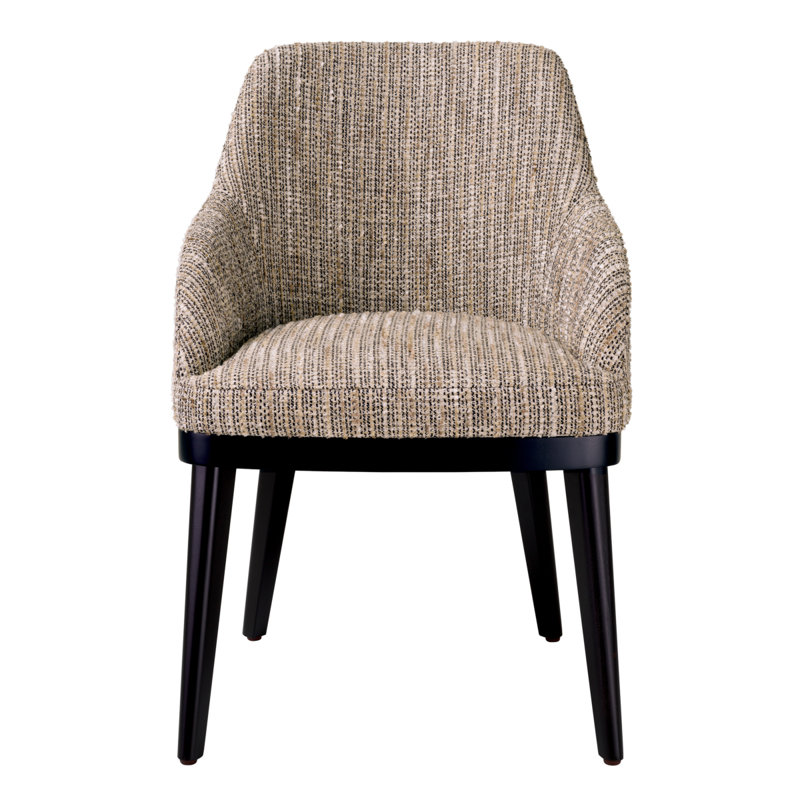 Costa Upholstered Dining Chair, Mademoiselle Beige