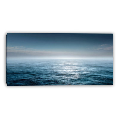 Open Sea Stillness Wrapped Canvas Wall Art
