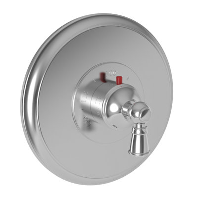 Aylesbury 3/4" Round Thermostatic Trim Plate With Handle