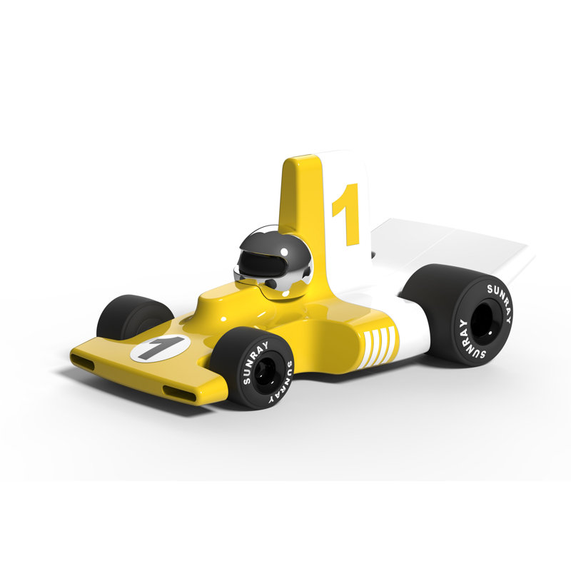 Voiture ou véhicule velocita model Verve, Jaune, 1
