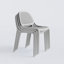 Chaise de salle à manger empilable Dewald-1769036369