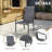 Outdoor Stacking Dining Armchair-1418022500