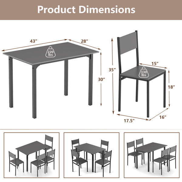 Dimensions du produit