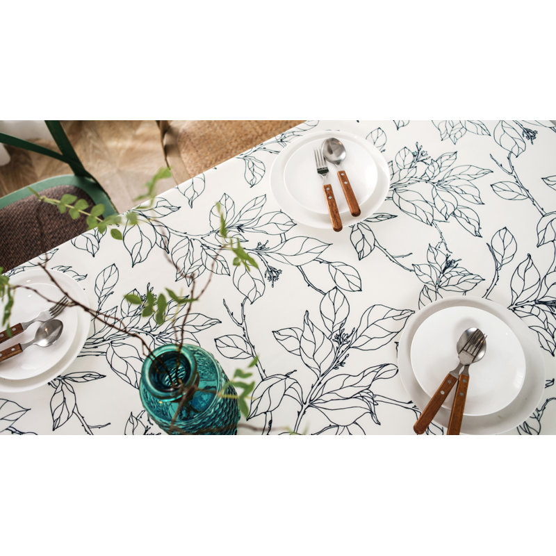 Nappe Ajla, Noir, 54 po de largeur x 102 po de longueur