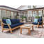 Fauteuil club d'extérieur en teck Sonoma-1317528805-1317528801
