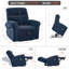 102.1cm Wide Lift Assist Standard Recliner with Heated Cushion-1918119208