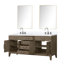 Ensemble de miroirs de salle de bain double 72 po x P 22 po Laurel-82319120-113385716