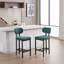 Tabouret de comptoir rembourré Islaisse-130625346