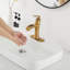 Robinet de salle de bains monotrou avec ensemble de drainage-71241766
