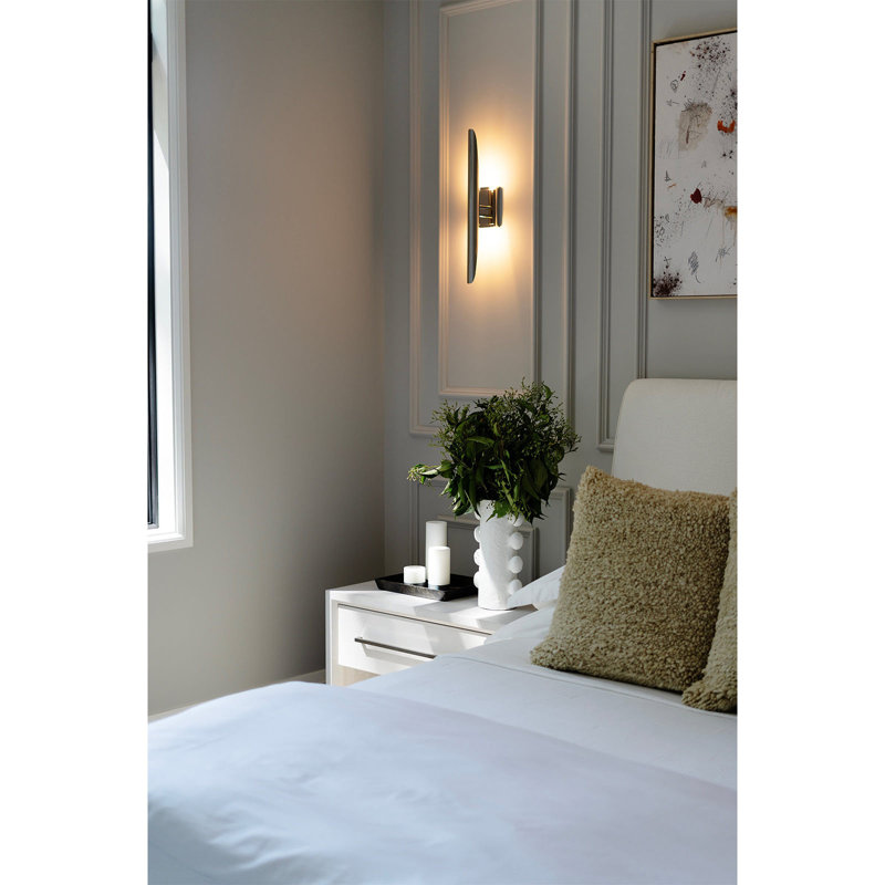 Redford 2 - Light Armed Sconce, Polished Nickel