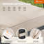 Patio 82.75"L Rectangular Aluminum Dining Set With Umbrella Hole And Sunbrella Cushions-300676569