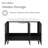 Cascade 48" Bathroom Vanity in Black-121677768-121677769-121677772