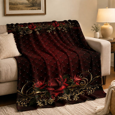 Jeté douillet en flanelle Cozy