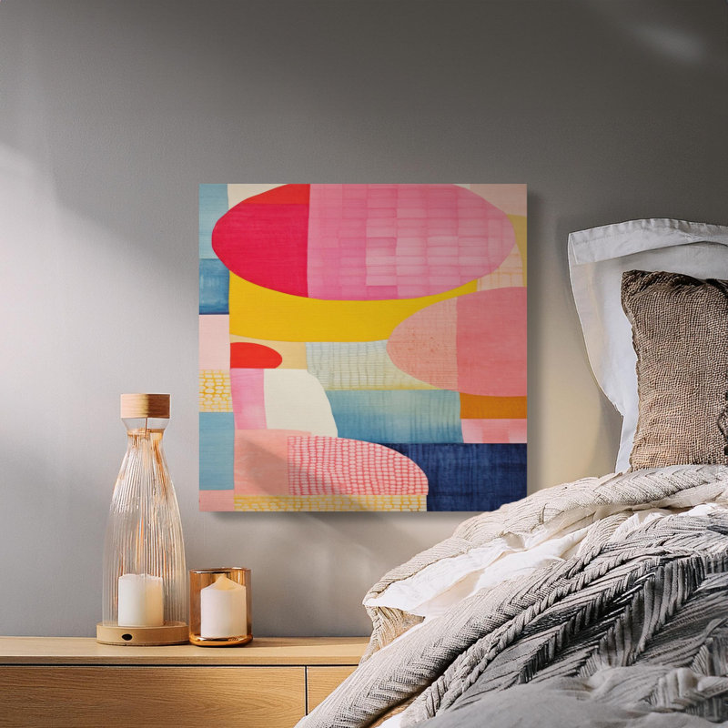 1 Piece Wrapped Canvas Wall Art Set, 60.96 cm H x 60.96 cm W