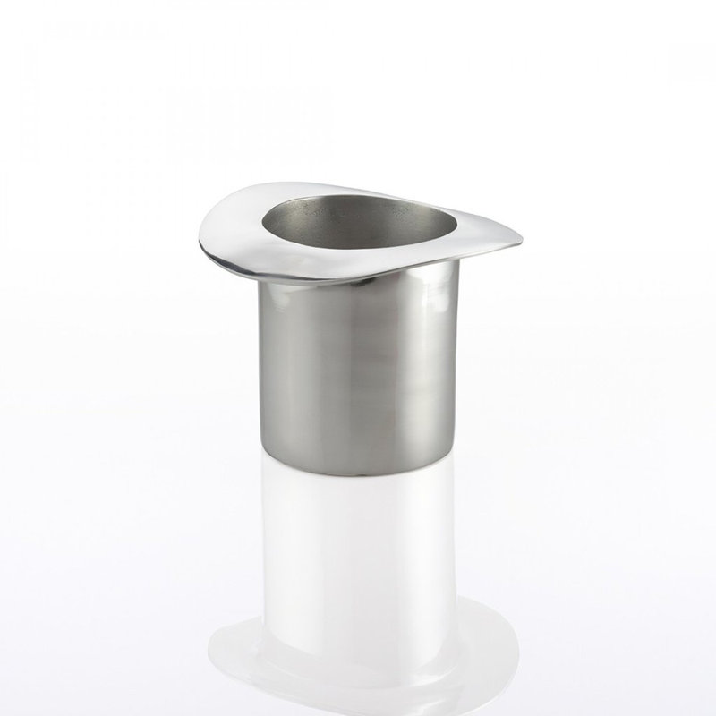 Seau à champagne de haut chapeau, Argent