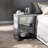 Nimbus End Table in Hollywood Regency Glamour Style