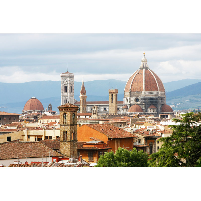 Florence Skyline by Timurka - Wrapped Canvas Print, 30cm H x 46cm W
