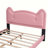 Ceasar Vegan Leather Platform Bed-7419391-7419385