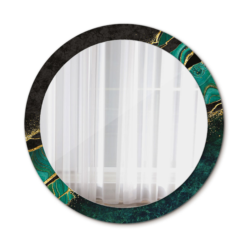 Huldar Glass Flat Wall Mirror