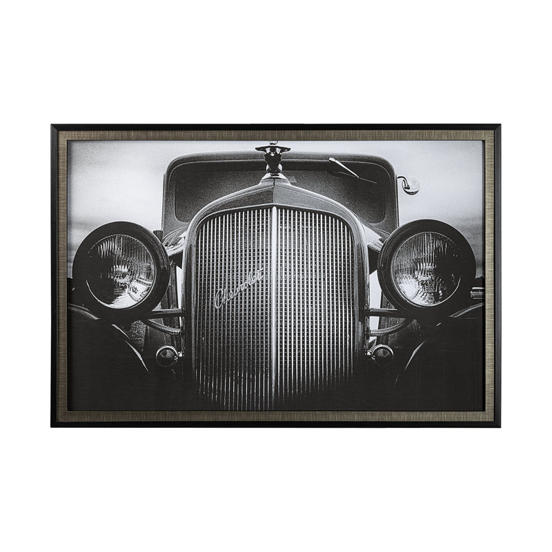 Chevrolet Coupe-1933 by Hakan Strand a Framed Art Print Matted under Glass