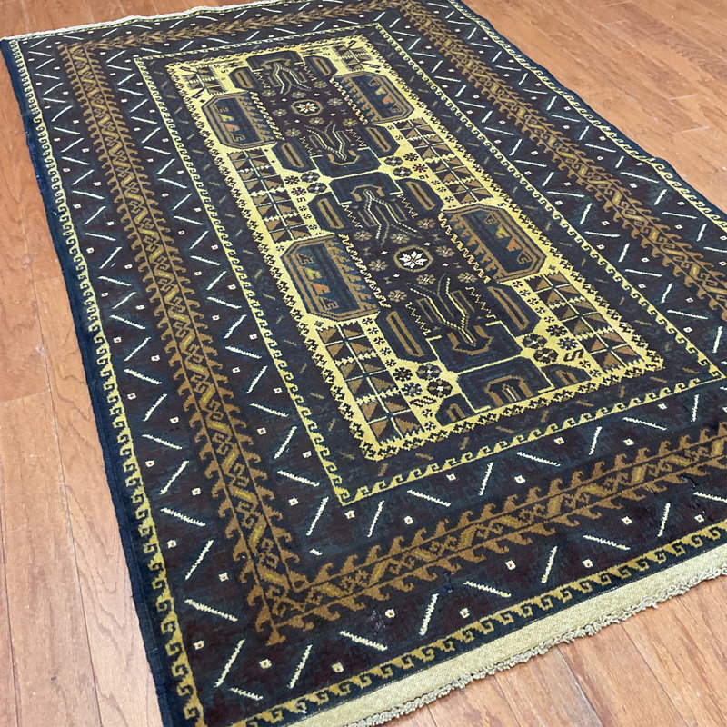  Tapis en laine Balouchi fait à la main