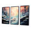 Driskell - ensemble d'art mural animal loup-108317539-108317536