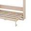 Lit escamotable double avec armoires